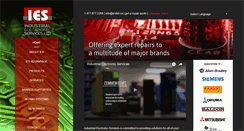 Desktop Screenshot of iesltd.ca
